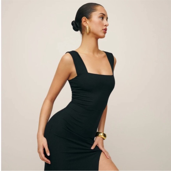 Reformation Dresses & Skirts - NWT Reformation Cassi Black Knit Dress - M